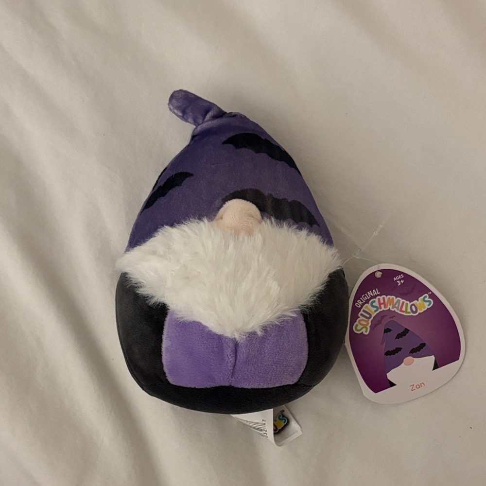 Squishmallows Zan Halloween Gnome Plush